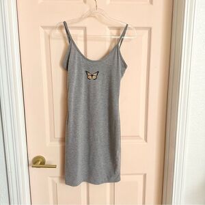 Grey Shein mini dress